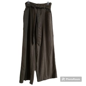 GAP Woman's Linen-Blend Wide Leg Pant Size 10